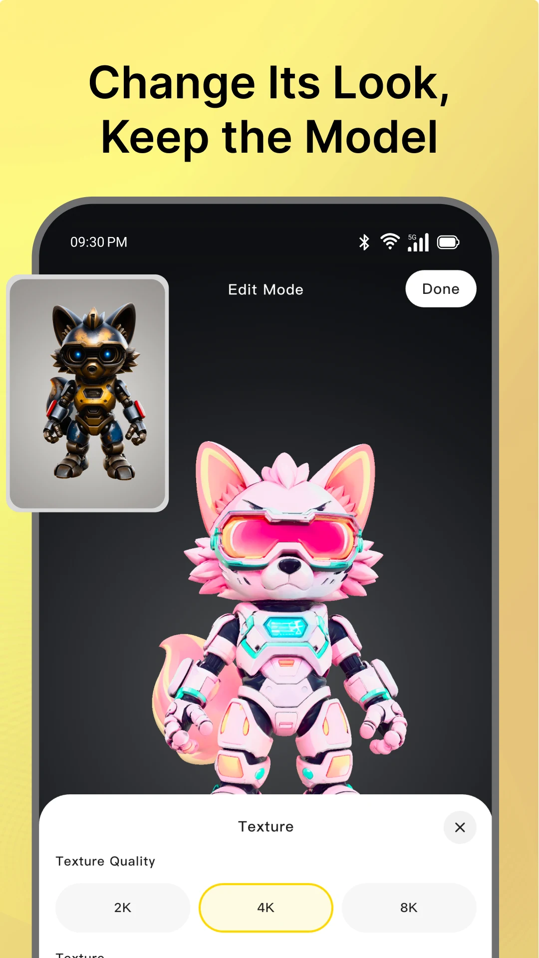 Tripo - AI 3D Model Generator screenshot